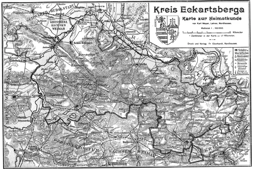 Heimatkarte Eckartsberga